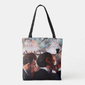 Orchestra Musicians, Edgar Degas Tote Bag (Achterkant)