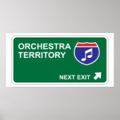 Orchestra Next Exit Poster (Voorkant)