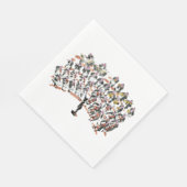 Orchestra Party Napkins Servet (Hoek)