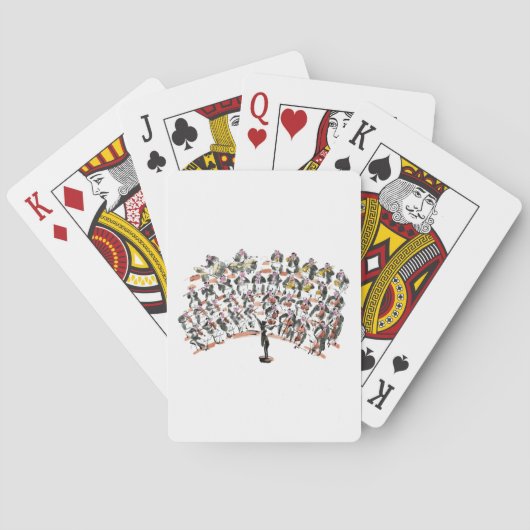 Orchestra-speelkaarten Pokerkaarten (Achterkant)