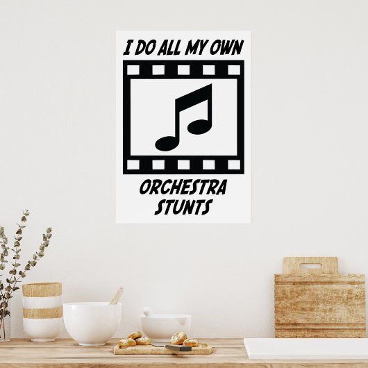 Orchestra Stunts Poster (Keuken)
