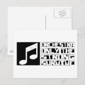 Orchestra Survive Briefkaart (Voorkant / Achterkant)