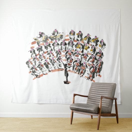 Orchestra Tapestries Wandkleed (In Situ (horizontaal))