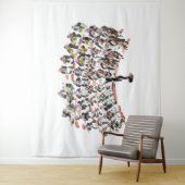 Orchestra Tapestries Wandkleed (In situ)