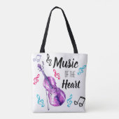 Orchestra Teacher Design Tote Bag (Achterkant)