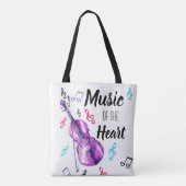 Orchestra Teacher Design Tote Bag (Achterkant)