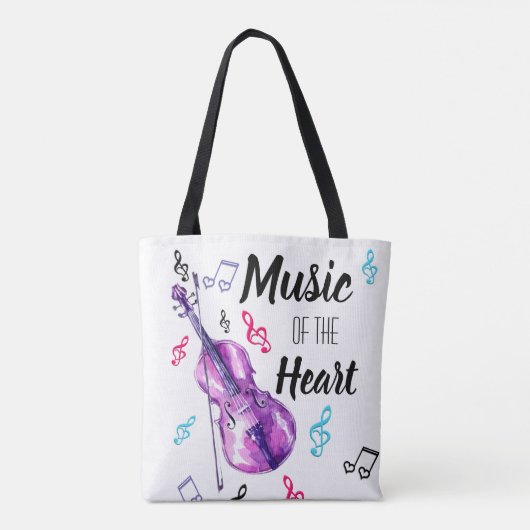 Orchestra Teacher Design Tote Bag (Achterkant)