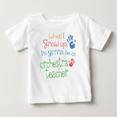 Orchestra Teacher (Future) Baby Baby T-Shirt (Voorkant)