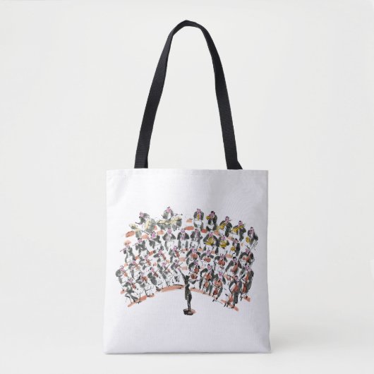 Orchestra Tote Bag (Voorkant)