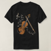 Orchestra Violin Player Gift Musical Instrument Vi T-shirt (Design voorkant)