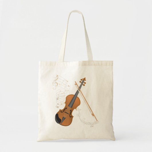 Orchestra Violin Player Gift Musical Instrument Vi Tote Bag (Voorkant)