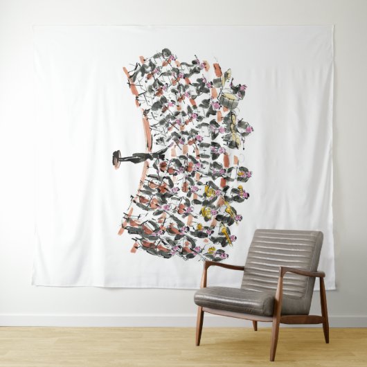 Orchestra Wandkleed (In Situ (horizontaal))