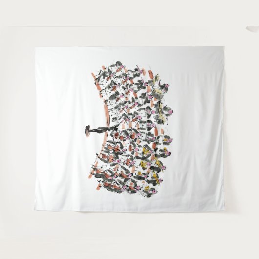 Orchestra Wandkleed (Voorkant (horizontaal))
