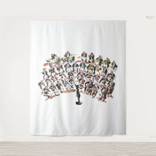 Orchestra Wandkleed (Voorkant)