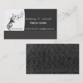    OrchestraFrench Horn Visitekaartje (Voorkant / Achterkant)