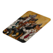 Orchestrale katten magneet (Linkerzijde)