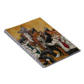 Orchestrale katten notitieboek (Rechterzijde)