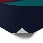 Orchestratie van kleur poster (Hoek)