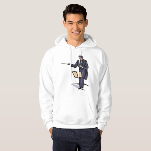 Orchestrator Conductor Hoodie (Voorkant volledig)