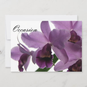 Orchid1 All-Occasion Invites/ Kaart