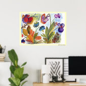 Orchid24 Afdrukken Poster (Thuiskantoor)