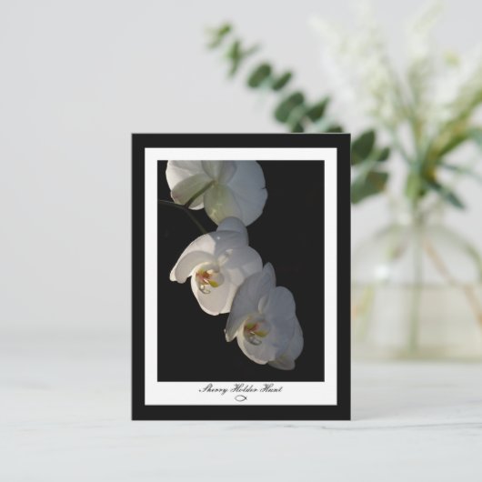 Orchid 002 Briefkaart (Staand voorkant)