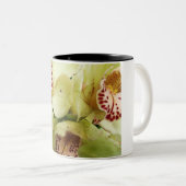 Orchid 23 tweekleurige koffiemok (Voorkant rechts)