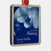 Orchid 6 Personalized Memorial Funeral Ornament (Rechts)