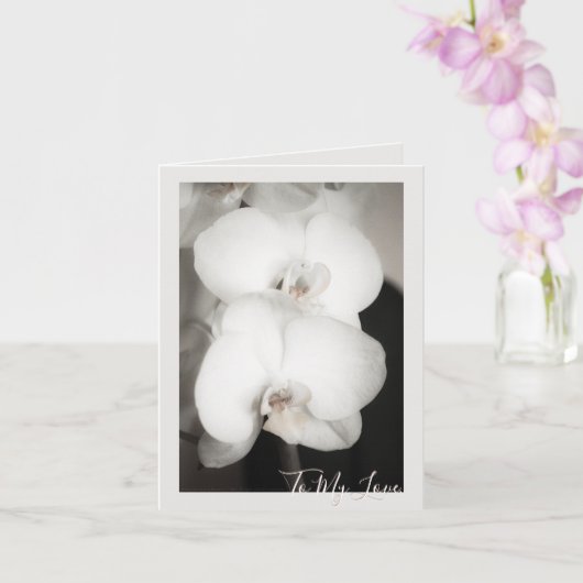 Orchid 8931 kaart (Orchidee)