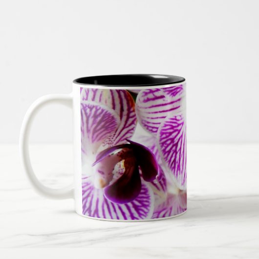 Orchid 9 tweekleurige koffiemok (Links)
