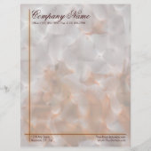 Orchid Abstract Letterhead Sjabloon Briefhoofd Ontwerp (Voorkant)