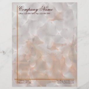 Orchid Abstract Letterhead Sjabloon Briefhoofd Ontwerp