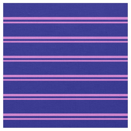 Orchid and Blue Pattern of Stripes Stof (Close Up)