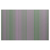 Orchid and Dark Green Lined/Striped Pattern Stof (Yard (91,4 cm))