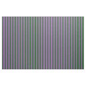 Orchid and Dark Green Lines Stof (Fat Quarter)
