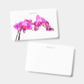 Orchid Badge (Voor- en achterkant)