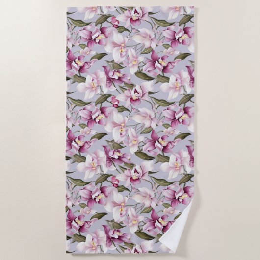Orchid Beach Towel Strandlaken (Voorkant)