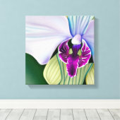 Orchid Beauty Canvas Afdruk (Insitu (Houten vloer))