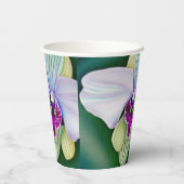 Orchid Beauty Papieren Bekers (Achterkant)