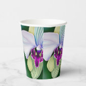 Orchid Beauty Papieren Bekers (Rechts)