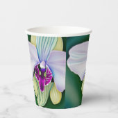 Orchid Beauty Papieren Bekers (Voorkant)