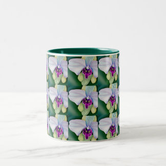 Orchid Beauty Tweekleurige Koffiemok