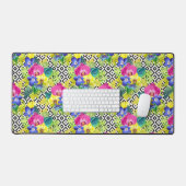 Orchid Begonia en Palm Leaves Bureaumat (Keyboard & Muis)