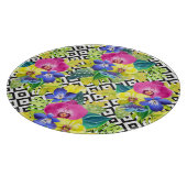 Orchid Begonia en Palm Leaves Snijplank (Hoek)