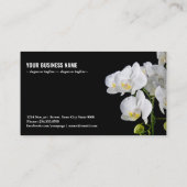 Orchid - Bloem hy6767 Visitekaartje (Achterkant)
