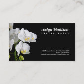 Orchid - Bloem yu6777 Visitekaartje (Achterkant)