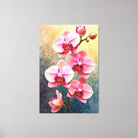 Orchid Bloom Canvas Afdruk (Voorkant)