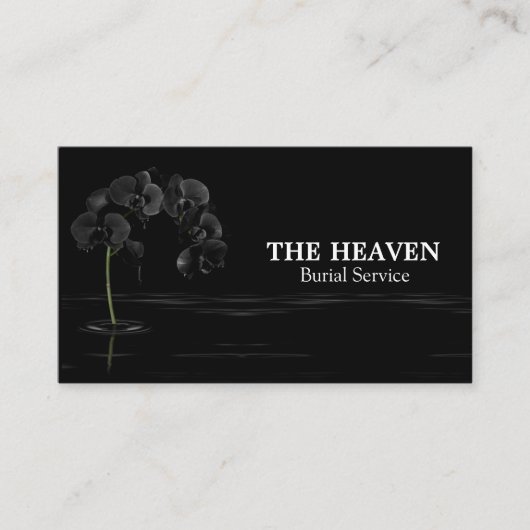 Orchid Bloom Visitekaartje (Voorkant)