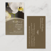 Orchid Blooms 2 Visitekaartje (Voorkant / Achterkant)