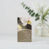 Orchid Blooms 2 Visitekaartje (Staand voorkant)